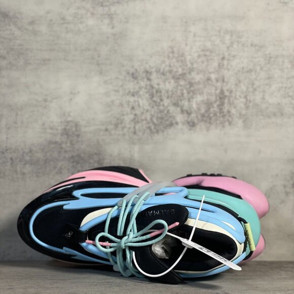 Balmain "Multicolor" Unicorn Low-Top Leather - Picture 5 of 9